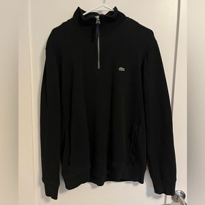 LACOSTE Men’s Quarter Zip Sweater